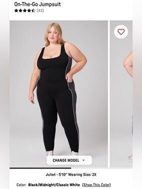 Fabletics On-The-Go Jumpsuit 2X